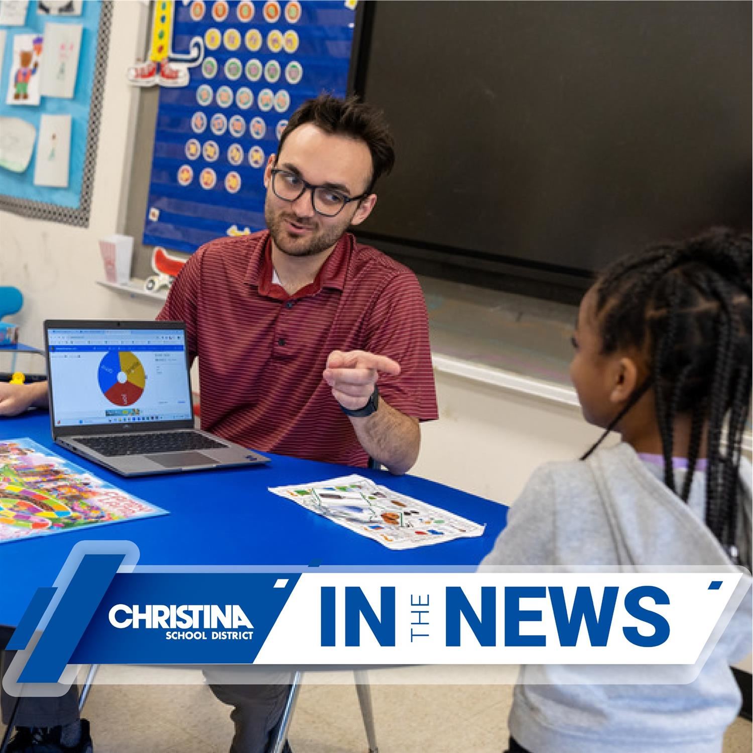  CSDintheNews Male teacher pointing teacher at student